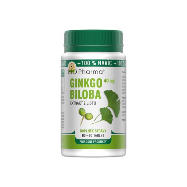 Ginkgo Biloba 40 mg 90+90 tablet