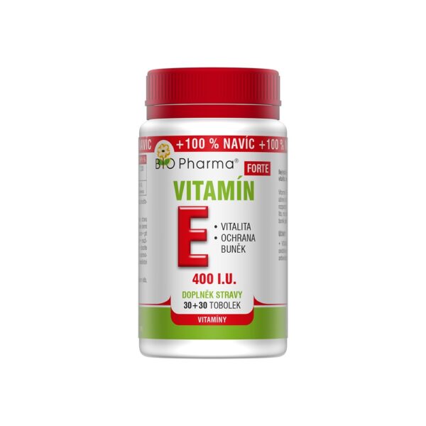 Vitamín E Forte 400 I.U. 30+30 tobolek