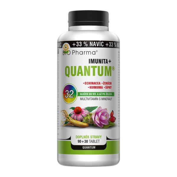 Quantum Imunita+ 32 složek 90+30 tablet