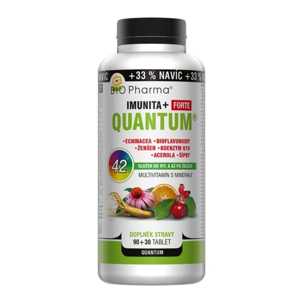 Quantum Imunita+ Forte 42 složek 90+30 tablet