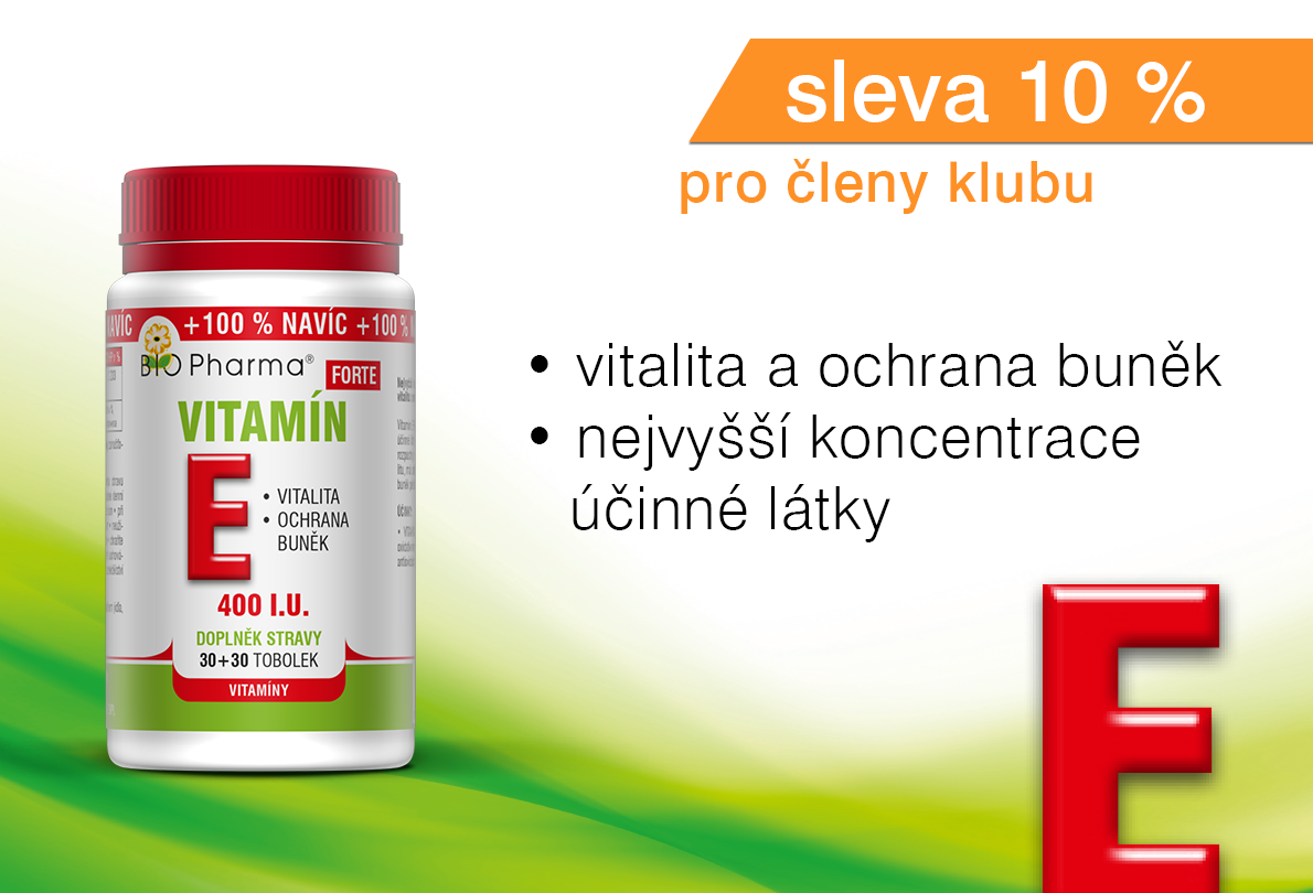 Vitamín E Forte 400 I.U. 30+30 tobolek