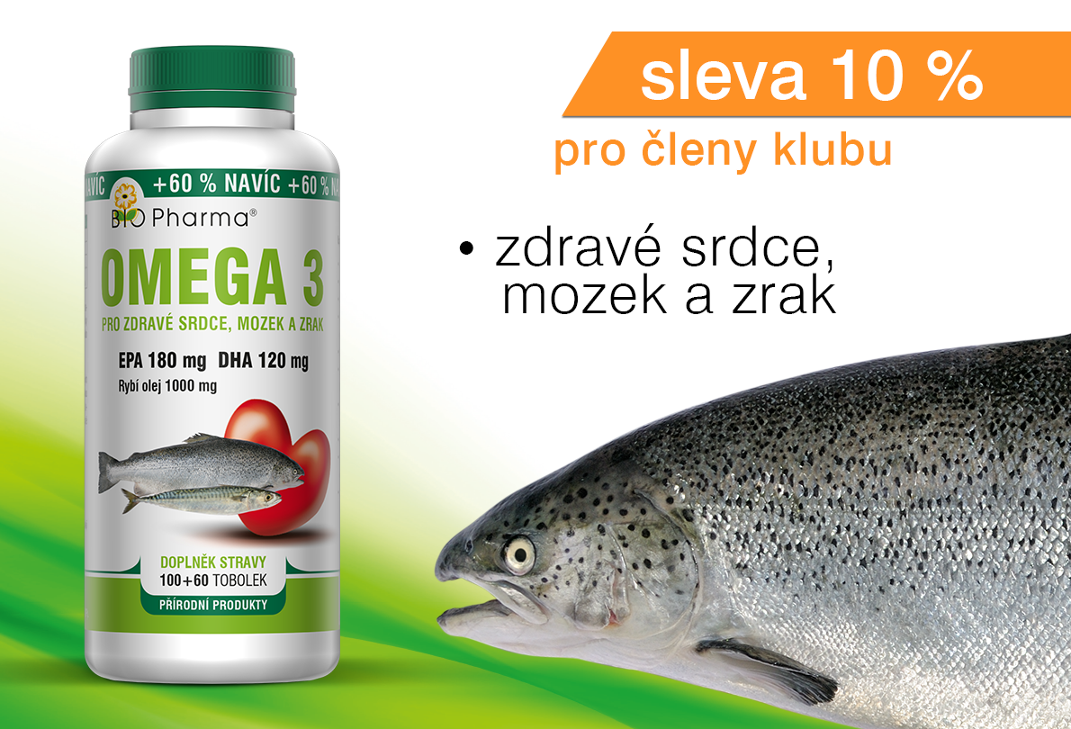 Omega 3 1000 mg EPA 180 mg + DHA 120 mg 100+60 tobolek